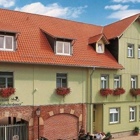 Pension Alter Kutschenbauer Wernigerode Exterior foto